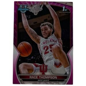 Race Thompson - 1st Bowman - Pink parallel - 2023 Topps Bowman U Chrome - #65